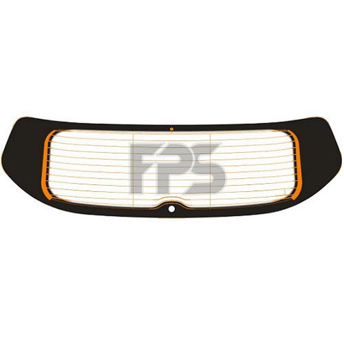 Скло заднє з підігрівом AS00139808 на JEEP RENEGADE 2014-2019