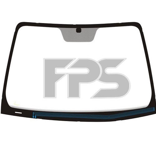 Скло лобове з підігрівом AS00139854 на KIA CARENS 2007-2011