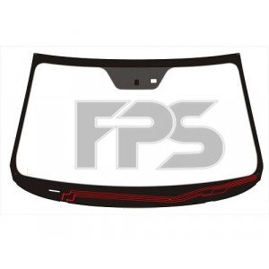 Скло лобове з підігрівом AS07358642 на KIA SORENTO 2010-2013