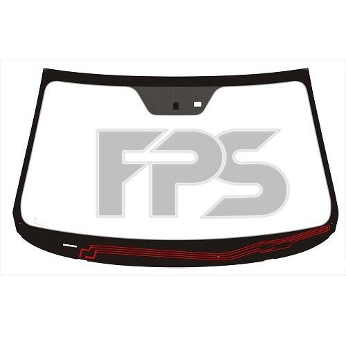 Скло лобове з підігрівом AS07358642 на KIA SORENTO 2010-2013