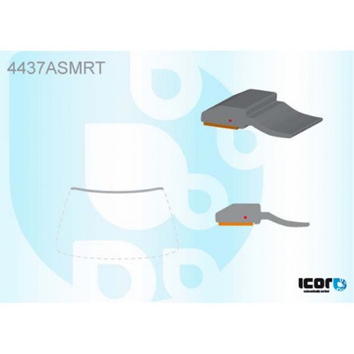 Молдинг скла гумовий AS00139876 на KIA SORENTO 2010-2013