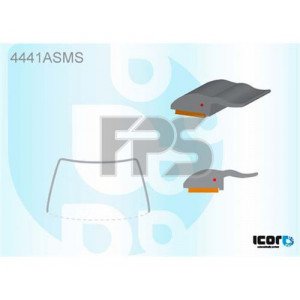 Молдинг стекла резиновый AS00139905 на KIA K5 2013-2016