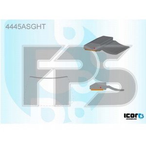 Молдинг скла гумовий AS00139908 на KIA SOUL 2014-2018