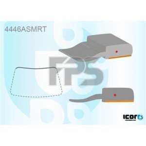 Молдинг скла гумовий AS00139913 на KIA SORENTO 2018-2020