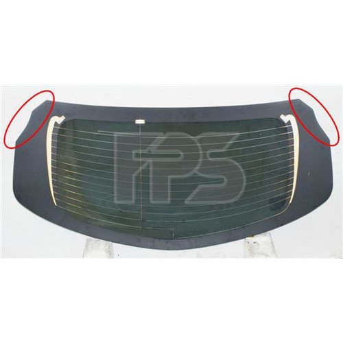 Стекло заднее с подогревом AS07358763 на MAZDA 2 (DJ) 2014-2019