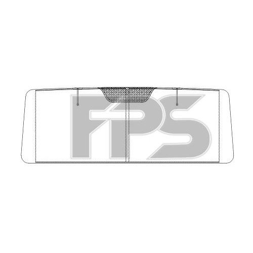 Скло лобове з підігрівом AS00140085 на MERCEDES 463 (G-CLASS) 1992-2006