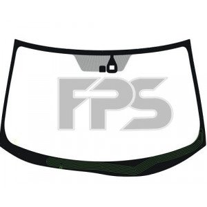 Стекло лобовое с подогревом AS00140183 на MITSUBISHI OUTLANDER II (XL) 2007-2012