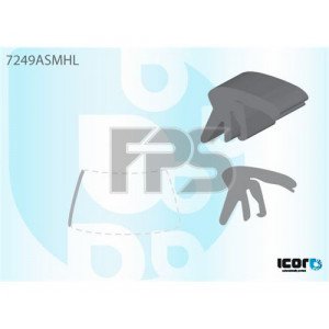 Молдинг стекла резиновый AS00135554 на RENAULT LAGUNA 2001-2007