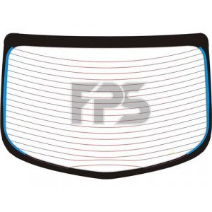 Скло заднє з підігрівом AS00140531 на RENAULT MEGANE (II) 2003-2008