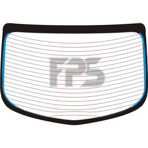 Скло заднє з підігрівом AS00140531 на RENAULT MEGANE (II) 2003-2008