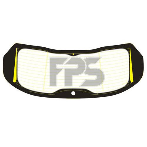 Скло заднє з підігрівом AS00140590 на RENAULT KADJAR 2016-2022