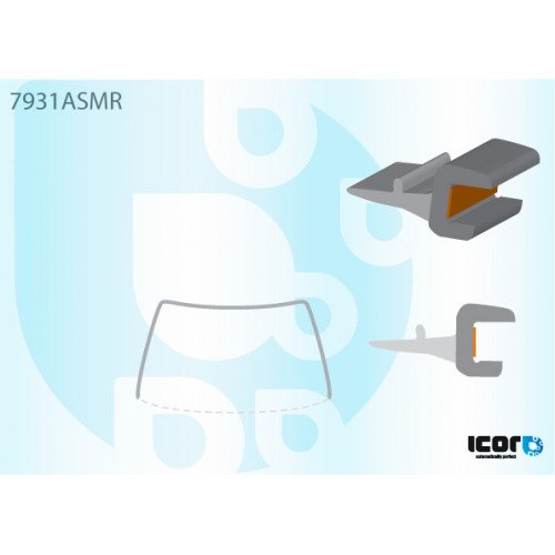 Молдинг скла гумовий AS00140789 на SUBARU TRIBECA B9 2005-2007