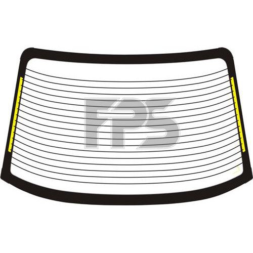 Стекло заднее с подогревом AS00140801 на SUBARU LEGACY 1994-1999