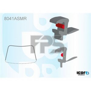 Молдинг скла гумовий AS00140868 на SUZUKI VITARA 2015-