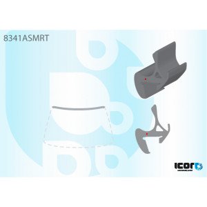 Молдинг скла гумовий AS00140891 на LEXUS GX 470 2003-2009