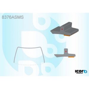 Молдинг стекла резиновый AS00140926 на TOYOTA COROLLA (E14 USA E15 EUR) 2007-2013