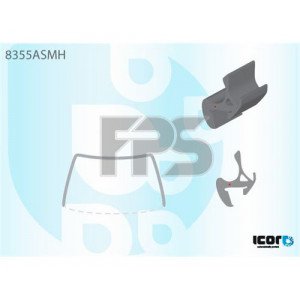 Молдинг скла гумовий AS00141014 на TOYOTA PRIUS 2003-2009