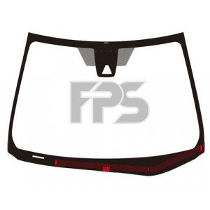 Скло лобове з підігрівом AS00141059 на TOYOTA COROLLA (E17 USA) 2016-2019