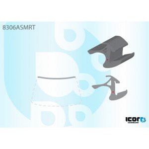 Молдинг скла гумовий AS00141362 на LEXUS LX 470 2001-2008