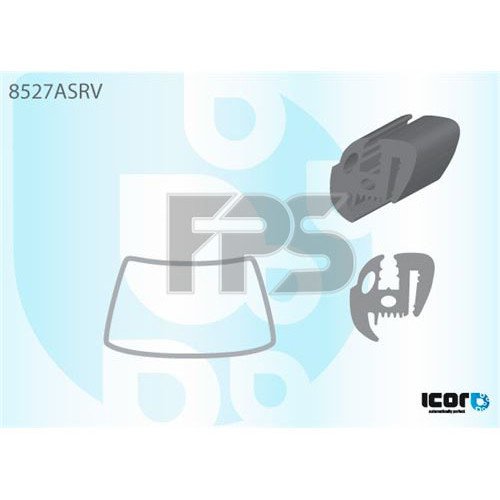 Молдинг стекла резиновый AS08117439 на VOLKSWAGEN TRANSPORTER III 1980-1991