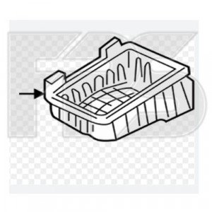 Корпус воздушного фильтра AS07359916 на HYUNDAI COUPE 2006-2009