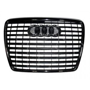 Решетка Хром. /Черн. 08- AS00044855 на AUDI A6 (C6) 2004-2011