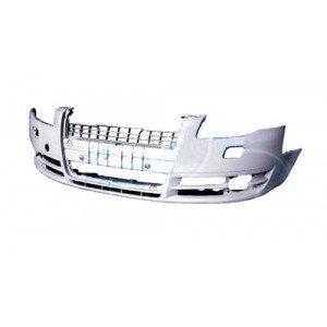 Бампер Передний С Отверстиями Омывателя Фар. Без Отверстий Под Парктроник AS00044872 на AUDI A4 (B7) 2005-2008
