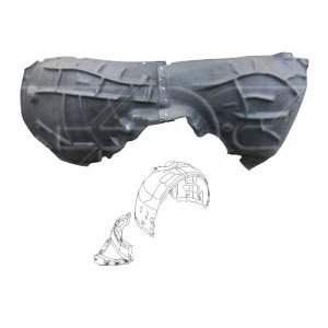 Левый Передний Подкрылок AS07319658 на AUDI A4 (B9) 2016-