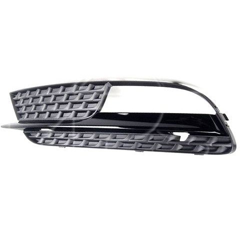 Решітка У Бампері Лев. Чорний. З отворами П/Тум. (Крім-Line) AS07312603 на AUDI A5 (B8) 2012-2016