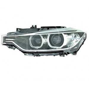 Фара Левая +Прав. Эл. Черн. H7+H7 (Ближний Свет -Линза) +Led Габарит AS07298451 на BMW 3 (F30/31) 2012-2015
