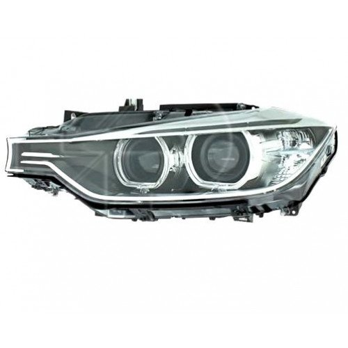 Фара Ліва + Прав. Ел. Чорний. H7+H7 (Ближнє Світло-Лінза) +Led Габарит AS07298451 на BMW 3 (F30/31) 2012-2015