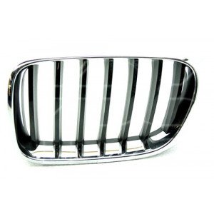 Решетка Радиатора Правый Хром. /Черн. AS07309508 на BMW X3 (F25) 2010-2014