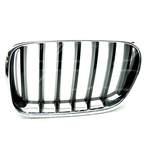 Решетка Радиатора Правый Хром. /Черн. AS07309508 на BMW X3 (F25) 2010-2014