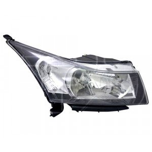 Фара Права Мех. H4 Чорний. Рамка AS07318373 на CHEVROLET CRUZE 2009-2012