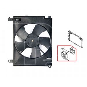 Диффузор С Вентилятором Радиатора D=300 AS00045154 на CHEVROLET AVEO SDN/HB (T200) 2002-2008