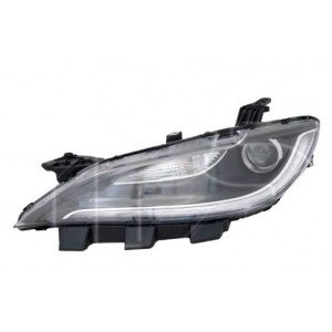 Фара Правая Черная Вставка + Led AS07340216 на CHRYSLER 200 2014-2016