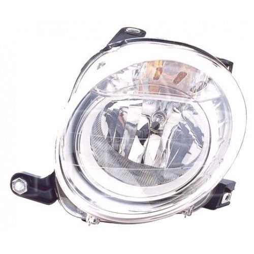 Фара Правая Эл. H7/W21W AS07336675 на FIAT 500 E 2013-2017