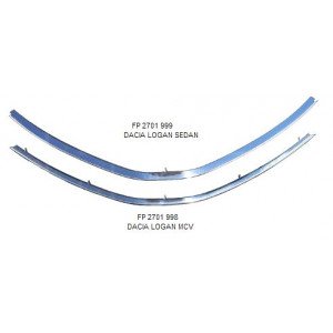 Накладка Решітки Хром. Середн. Нижній. AS07322888 на DACIA LOGAN SDN 2004-2008