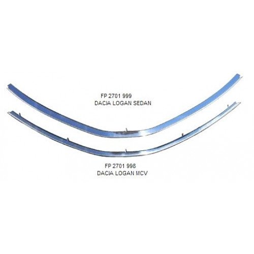 Решітка пластикові AS07322888 на RENAULT LOGAN SDN 2004-2008