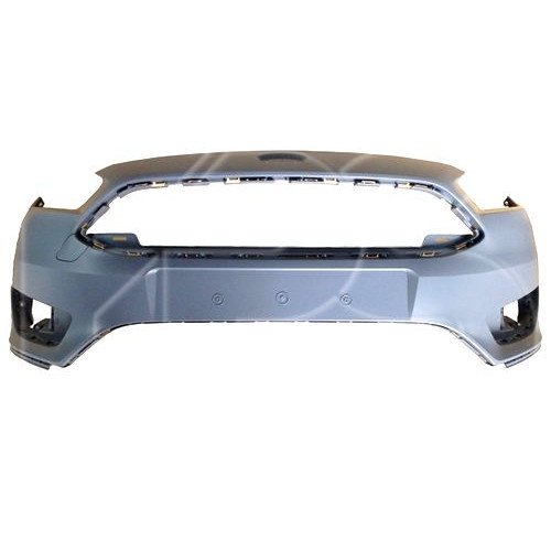 Бампер Передній Без Отворів Омивач Фар. Без Отворів Під Парктронік AS00045895 на FORD FOCUS 2015-2018