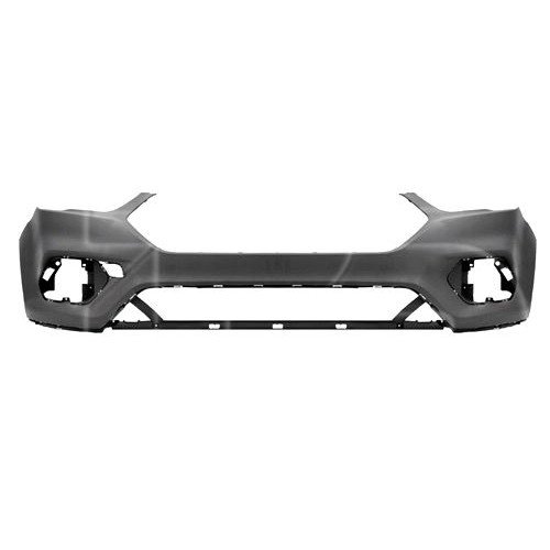 Бампер Передній Без Отворів Омивач Фар. Без Отворів Під Парктронік З Отворами Під Крюк AS00046015 на FORD ESCAPE 2016-2020