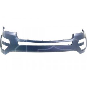 Бампер Передній Без Отворів Під Парктронік AS00046035 на FORD EXPLORER 2016-2019