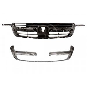 Решітка 02-04: Комплект Хром AS07305906 на HONDA CRV 2002-2006