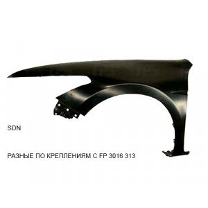 Крило Переднє Право AS00046162 на HONDA ACCORD 8 USA 2008-2012