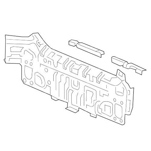 Панель Задняя Sdn AS00046258 на HONDA CIVIC 10 2016-