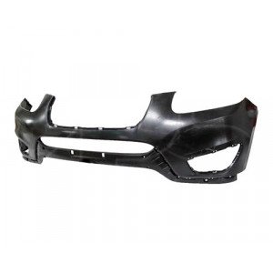 Бампер Передний Без Отверстий Омывателя Фар. Без Отверстий Под Парктроник AS07313931 на HYUNDAI SANTA FE II 2009-2012