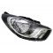 Фара Ліва Ел. H4/Py21W/W5W Чорний. AS00046605 на HYUNDAI i10 2010-2014