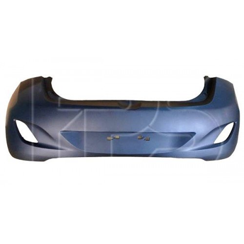 Бампер Задний Без Отверстий Под Парктроник AS07307130 на HYUNDAI i30 2012-2016