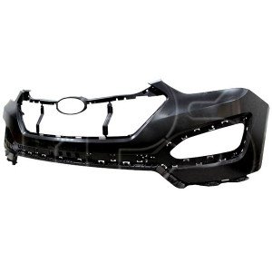 Бампер Передний Верхн. Часть Без Отверстий Под Парктроник Usa (Без Отверстий Под Крюк) AS07325476 на HYUNDAI SANTA FE III 2012-2016