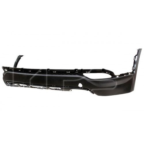 Бампер Задній Нижня Частина Без Отворів Під Парктронік Один Вихлоп AS00046624 на HYUNDAI SANTA FE III 2012-2016